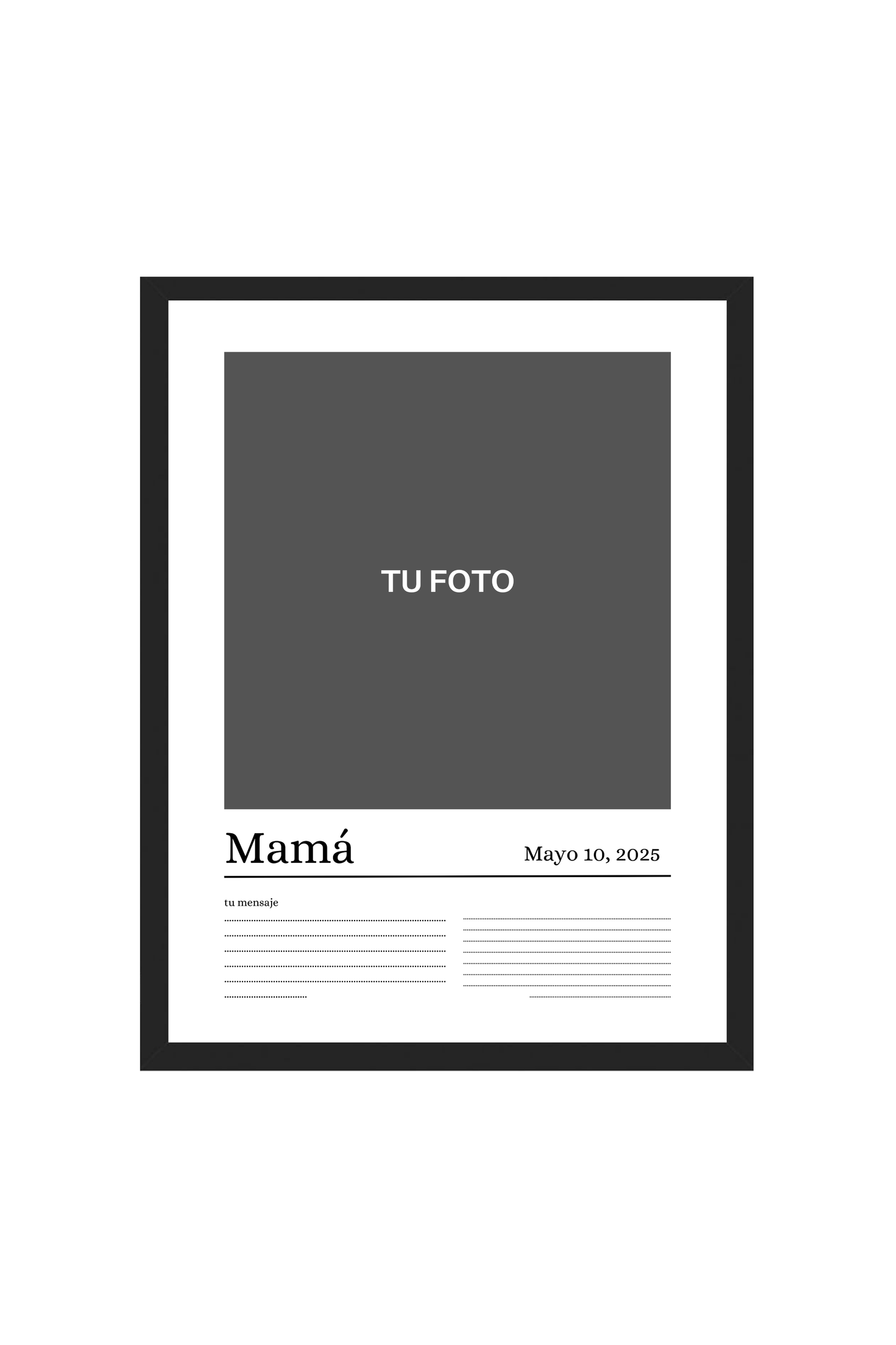 Custom Dia de la Madre PSTR
