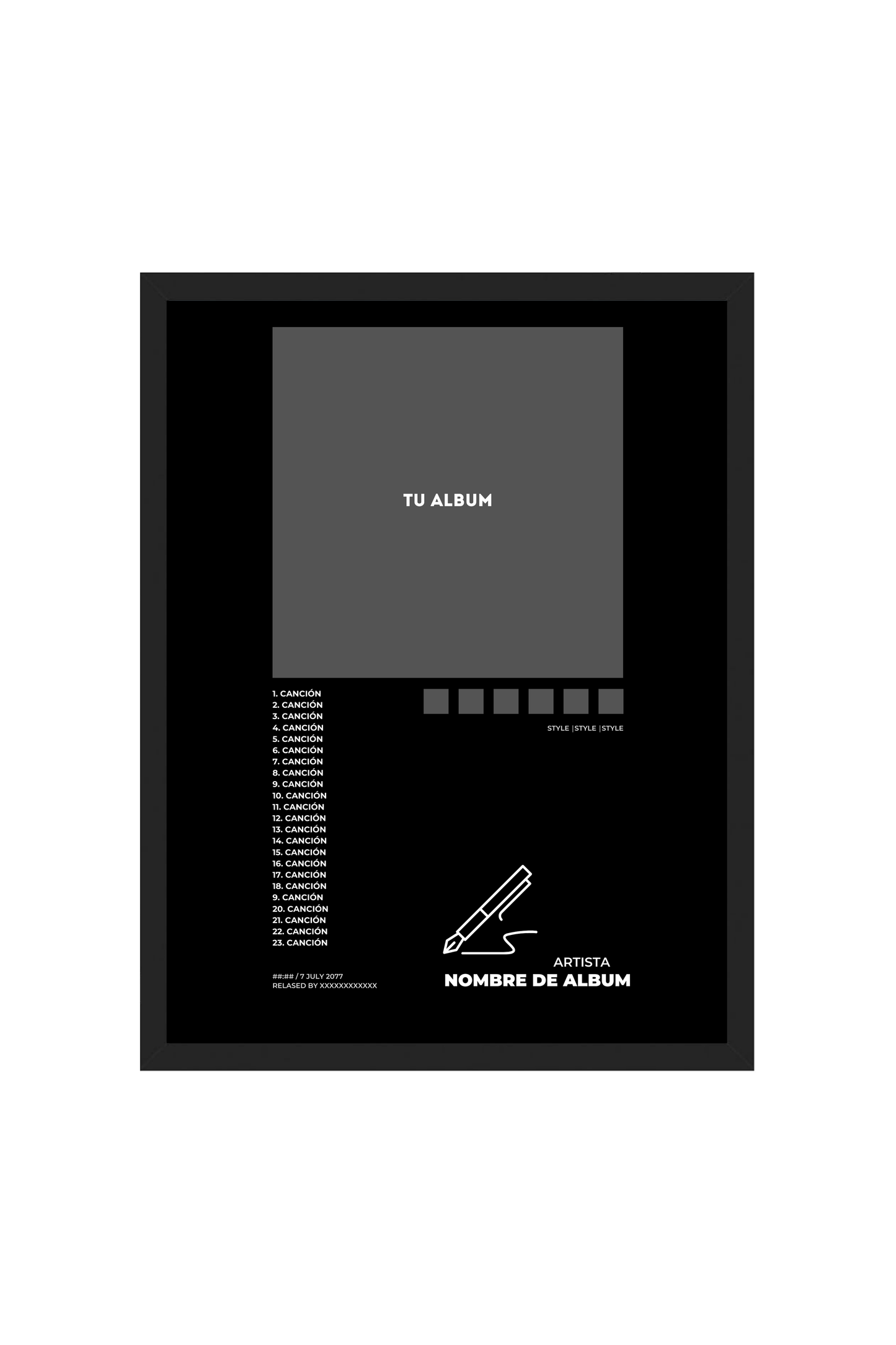 Custom Album PSTR